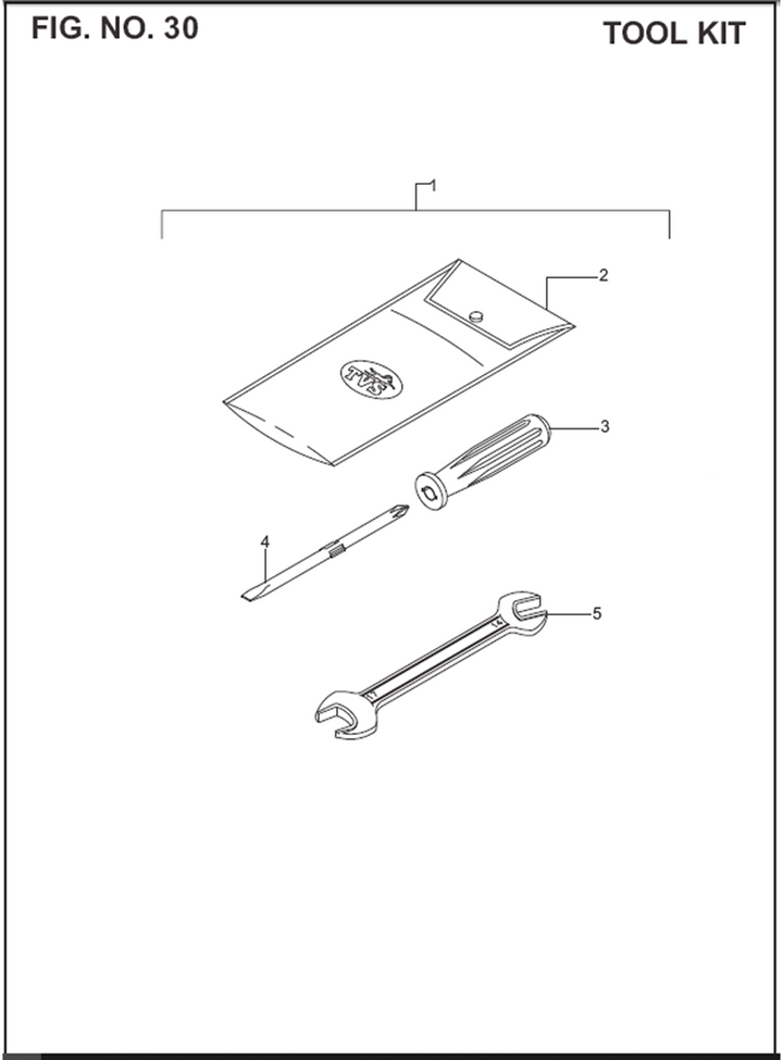 [APACHE 160-180][Ref:1] - TOOL KIT SET